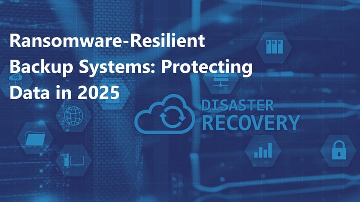 Ransomware-Resilient Backup Systems for 2025: Safeguarding Your Data Against Evolving Threats